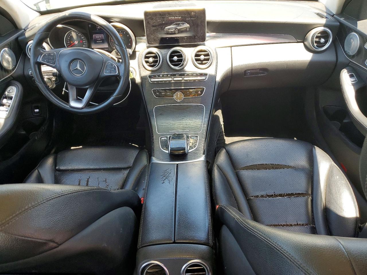 2015 Mercedes-benz C 300 Silver vin: 55SWF4JB3FU065661