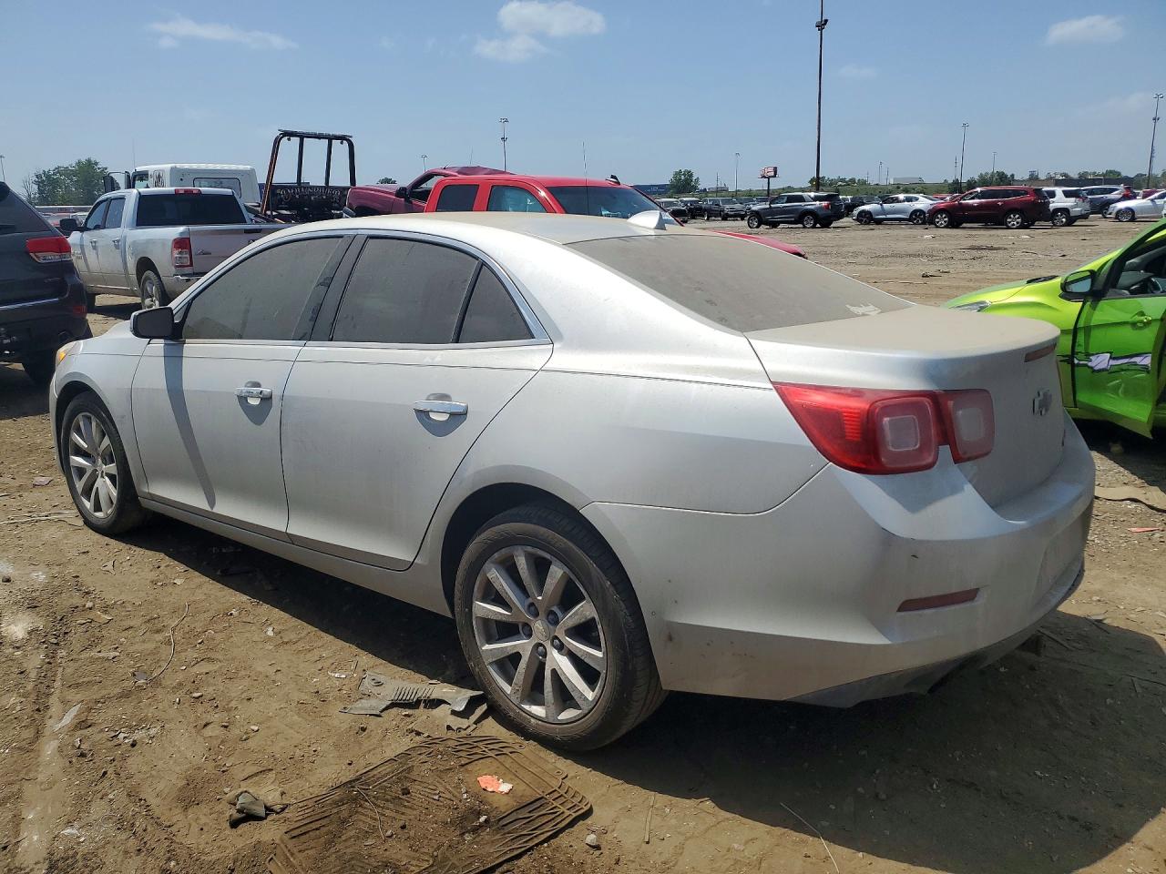 2013 Chevrolet Malibu Ltz Silver vin: 1G11H5SA4DF260574