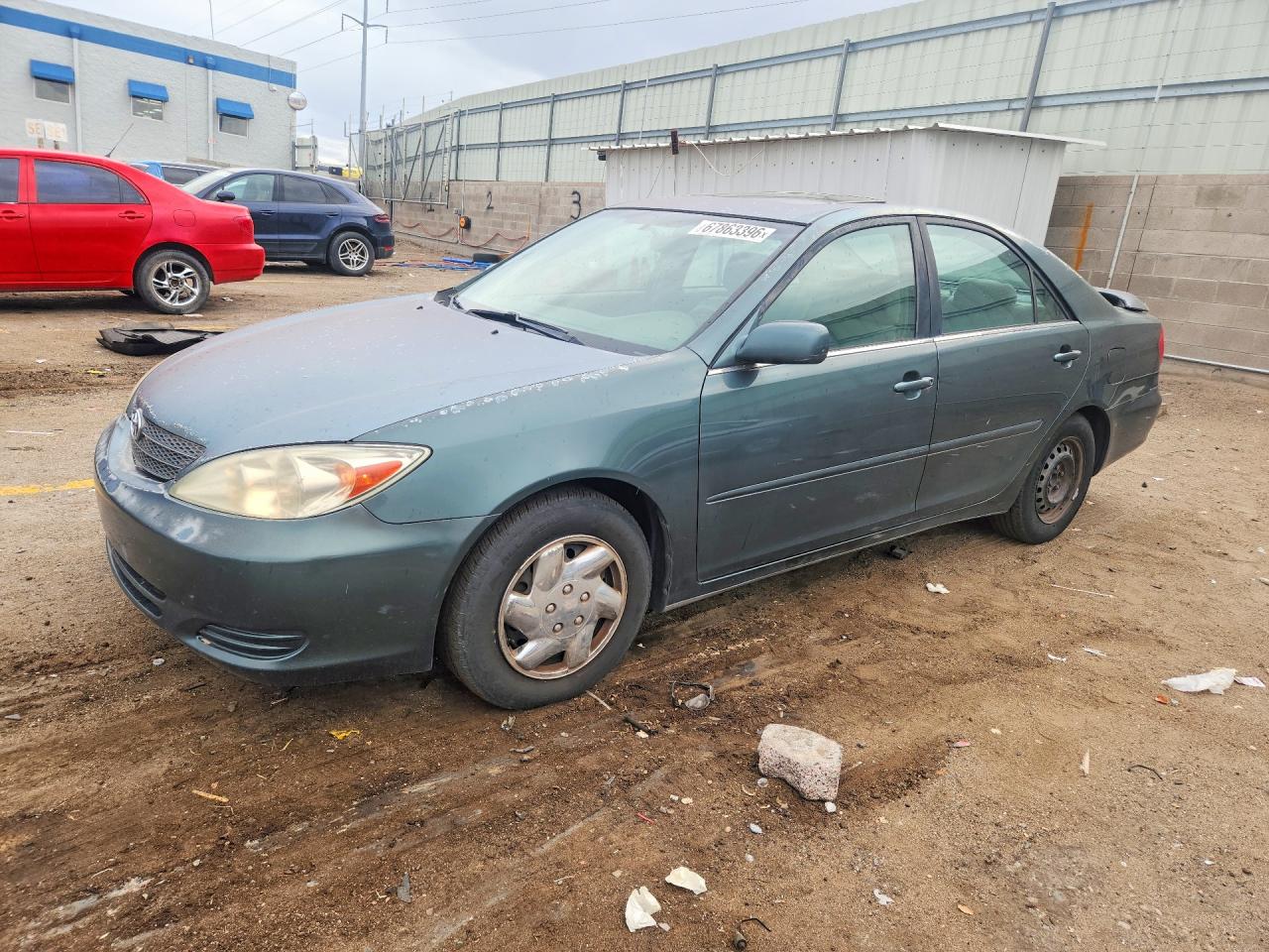 2002 Toyota Camry Le Зеленый vin: 4T1BE32K12U546176