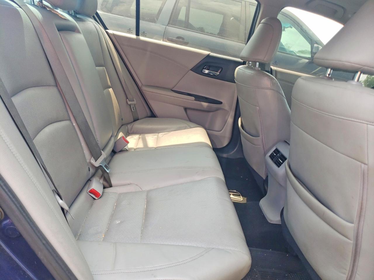 2015 Honda Accord Exl Blue vin: 1HGCR2F84FA050495