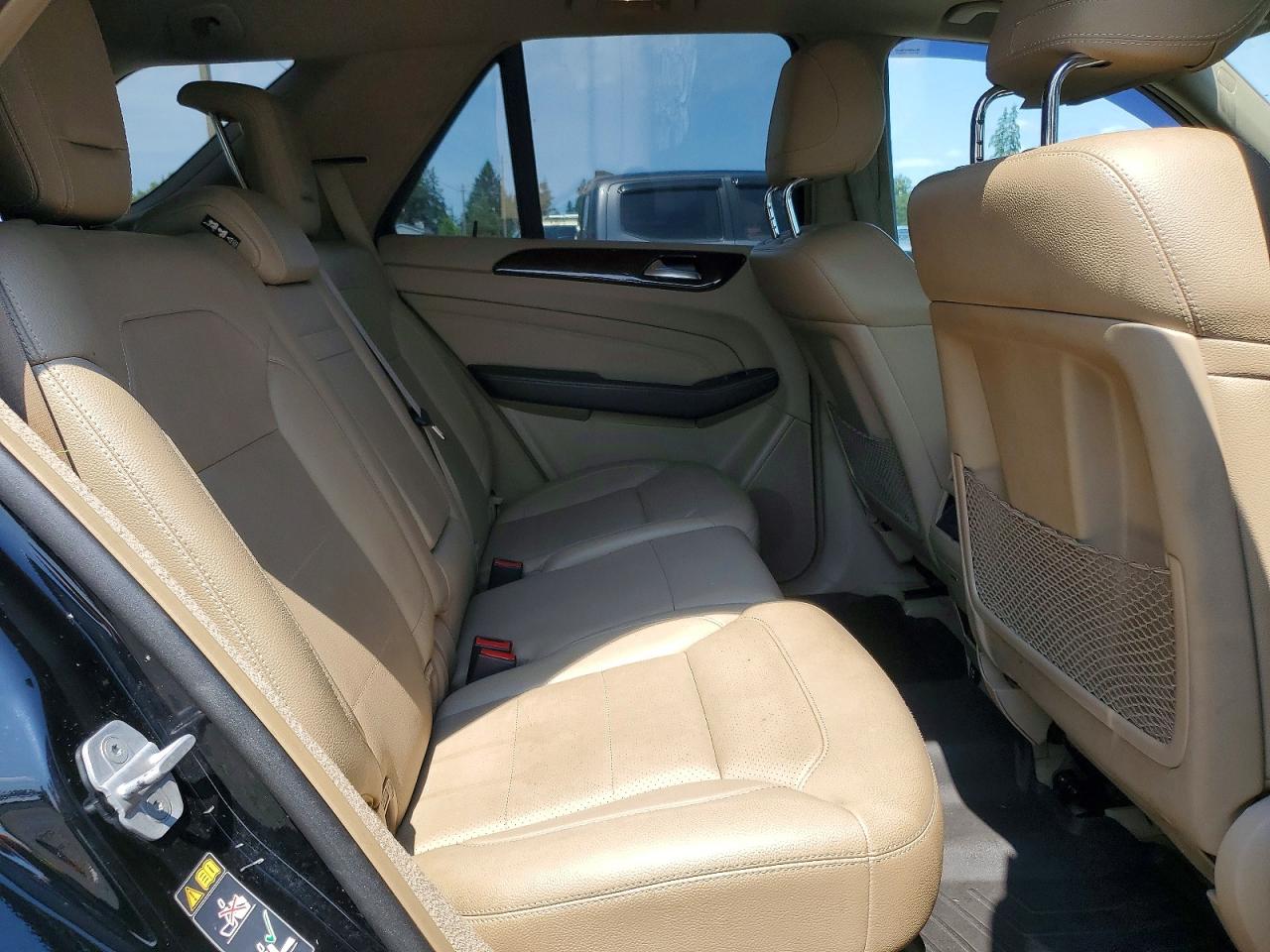 2013 Mercedes-benz Ml 350 4matic Black vin: 4JGDA5HB5DA130532