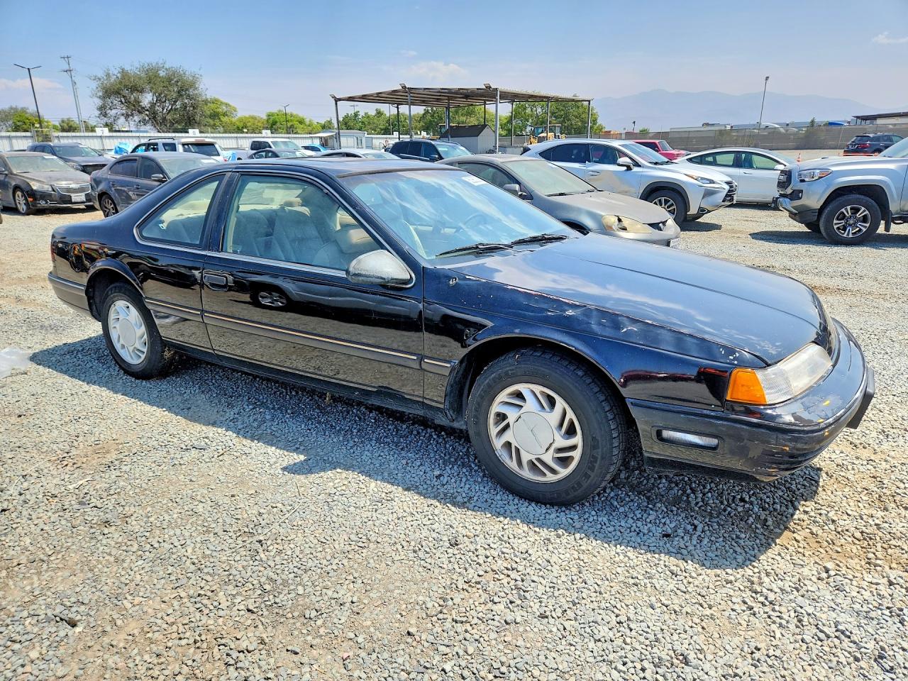 1989 Ford Thunderbird Lx Black vin: 1FAPP6245KH202453