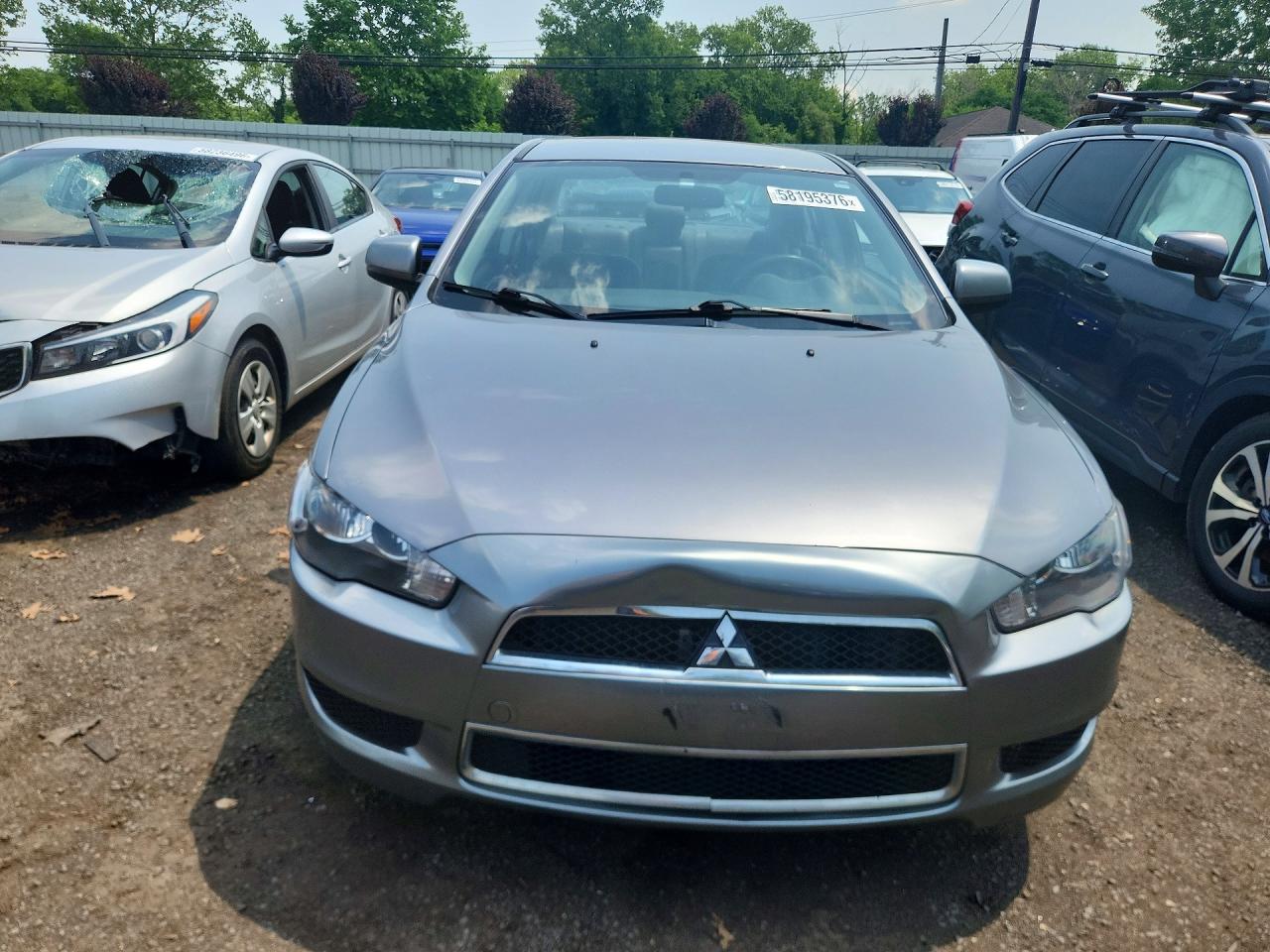 2012 Mitsubishi Lancer Se Серый vin: JA32V2FW2CU021946