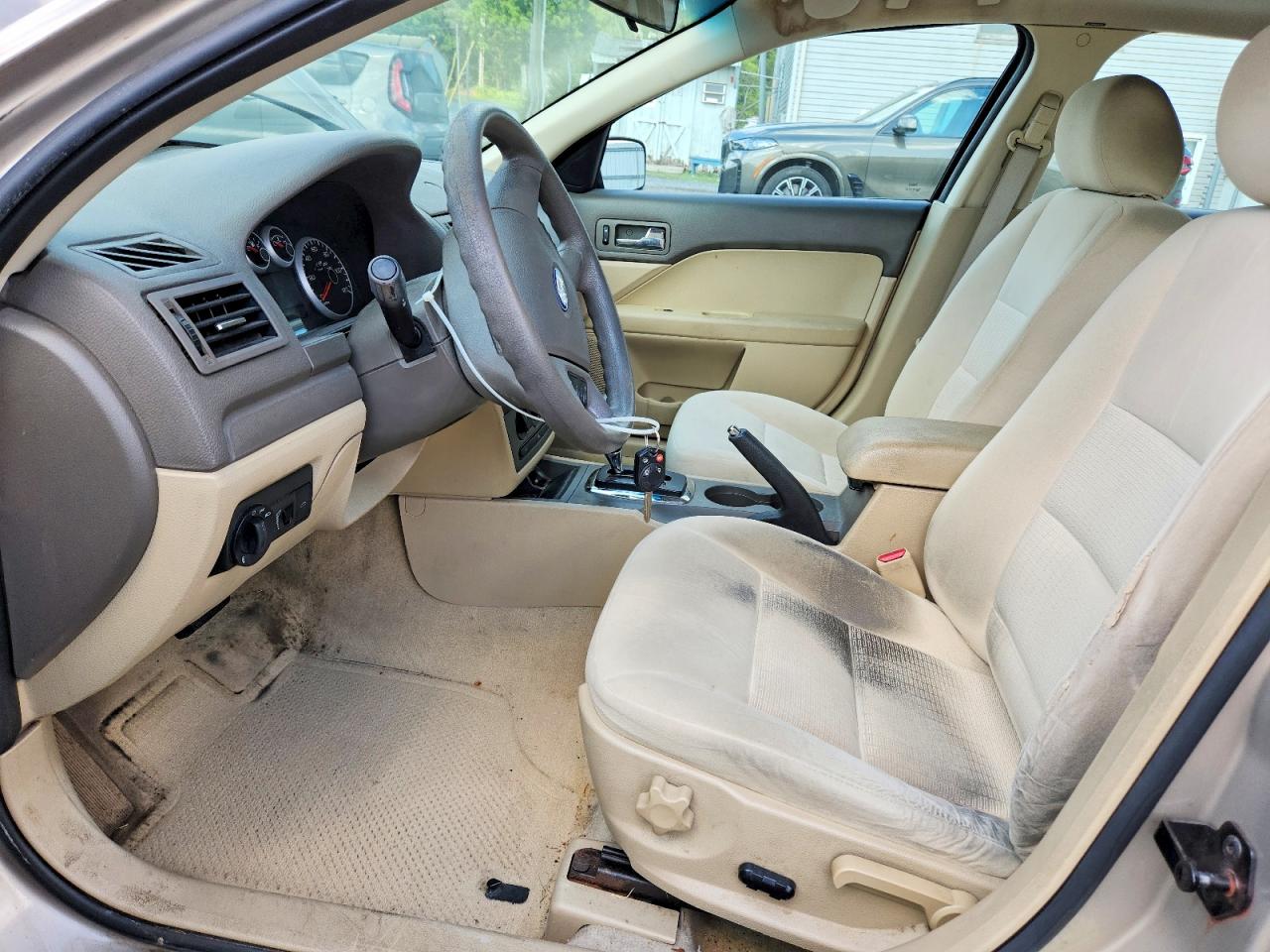 2007 Ford Fusion Se Beige vin: 3FAHP07167R208140