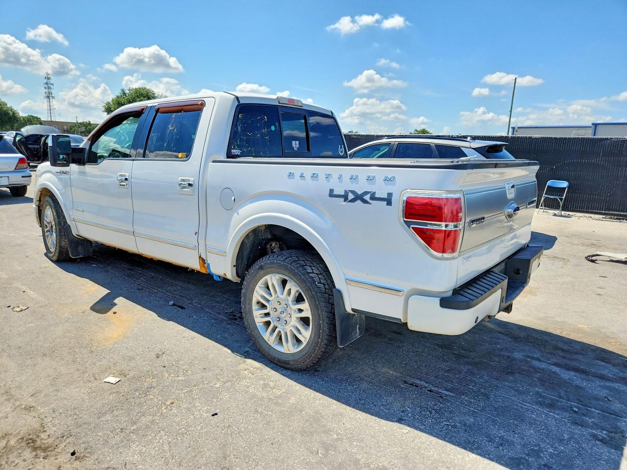 2012 Ford F150 Supercrew White vin: 1FTFW1ET8CFB16839