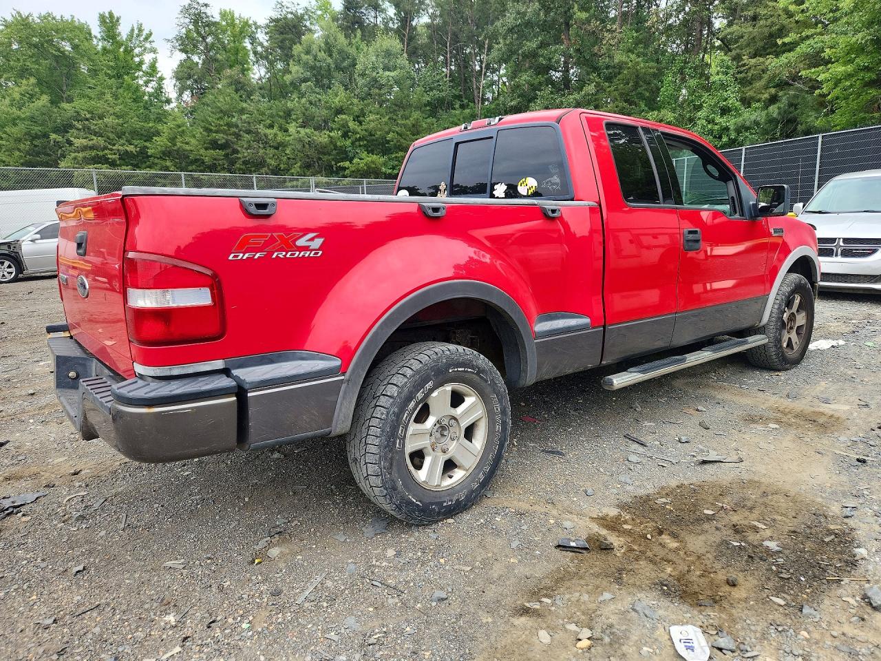 2004 Ford F150 Красный vin: 1FTPX04574KD73479