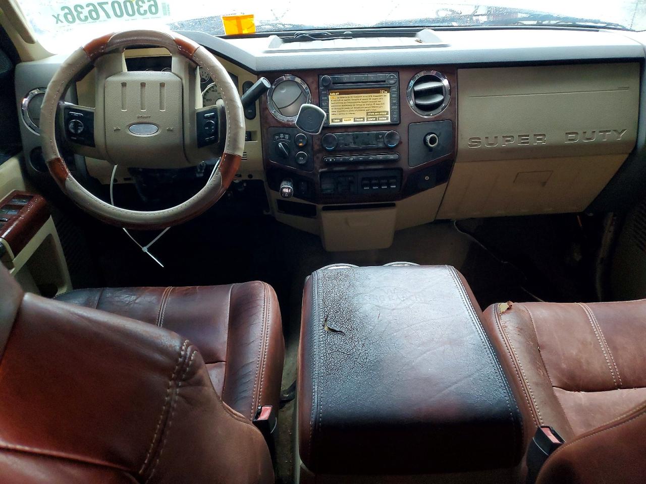 2008 Ford F250 Super Duty White vin: 1FTSW21R78EC56571