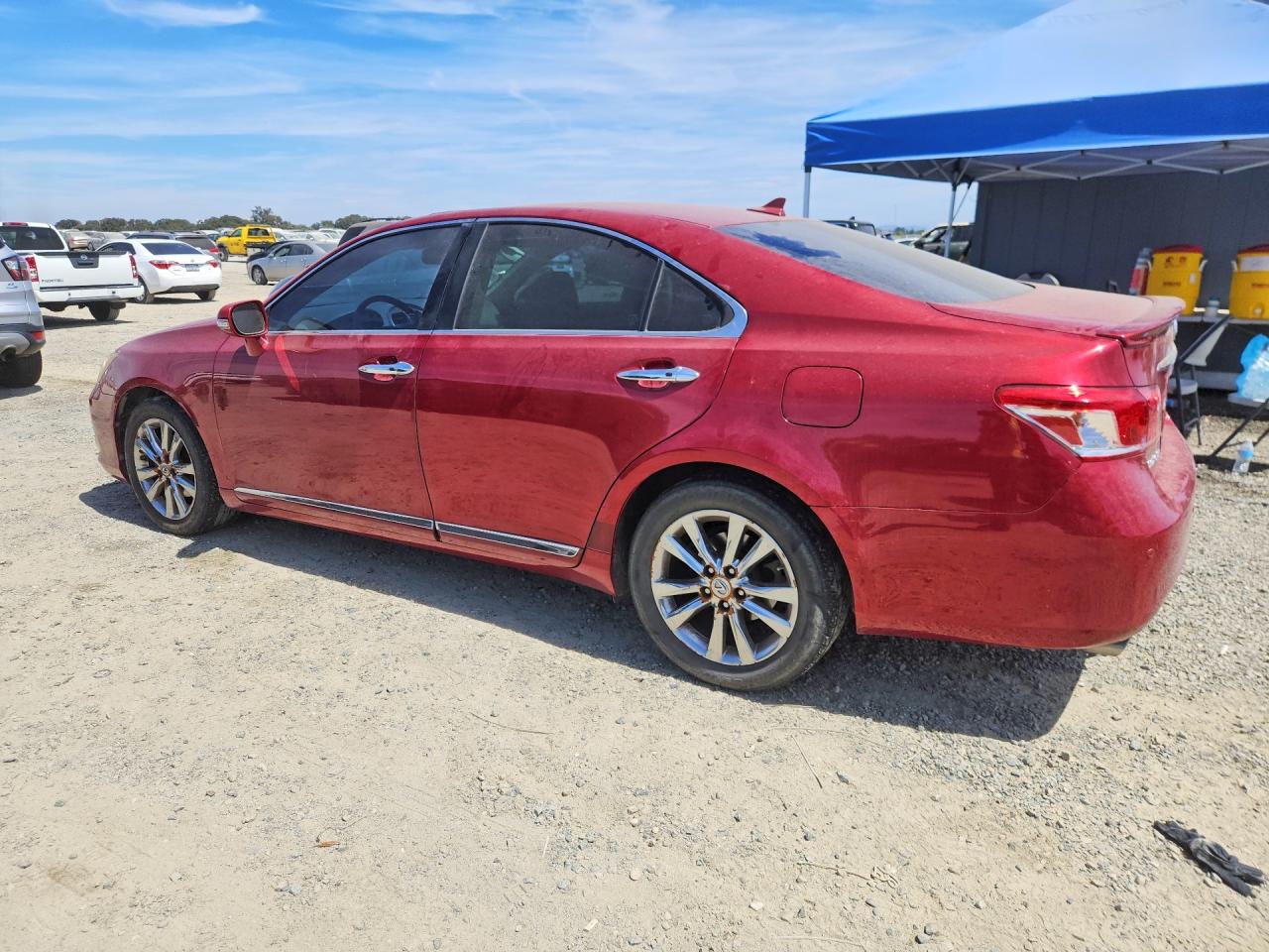 2010 Lexus Es 350 Red vin: JTHBK1EG4A2375392