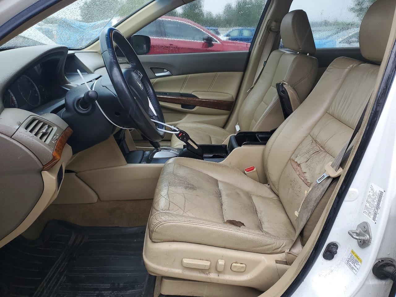 2008 Honda Accord Exl Белый vin: 1HGCP36818A058536