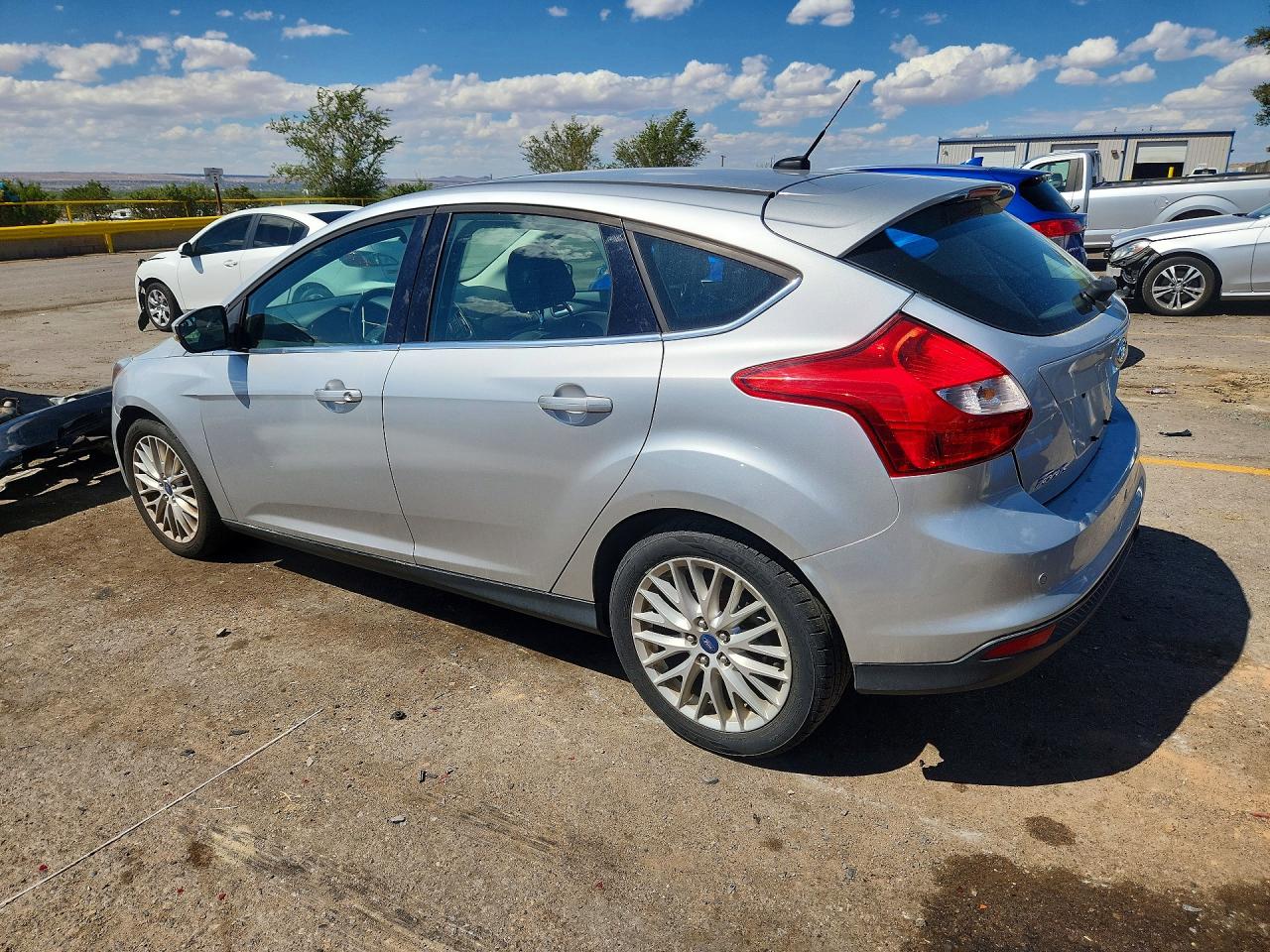 2012 Ford Focus Sel Silver vin: 1FAHP3M2XCL206351
