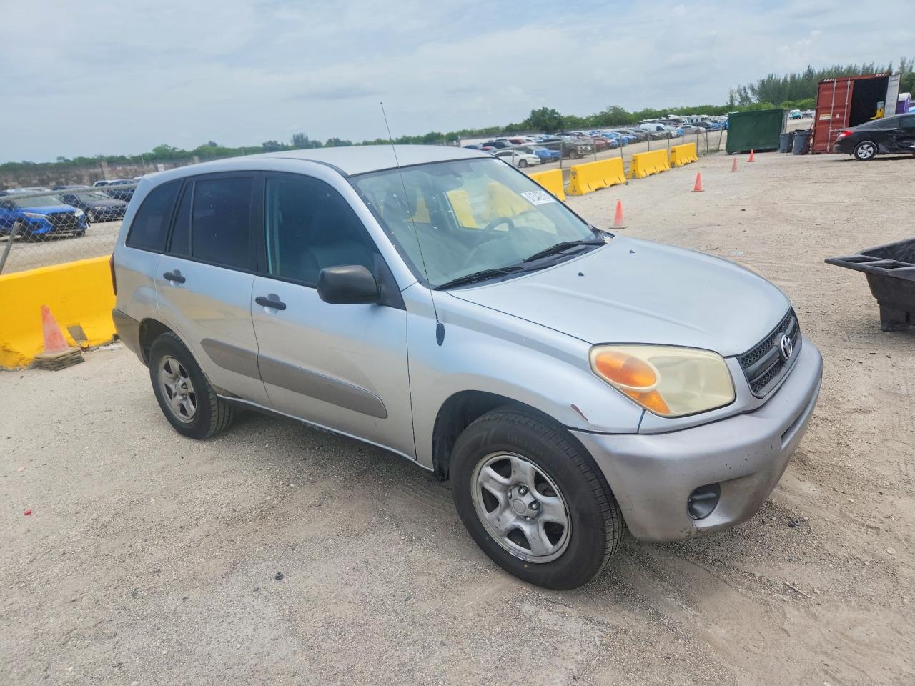 2005 Toyota Rav4 Base Gray vin: JTEGD20V250056695