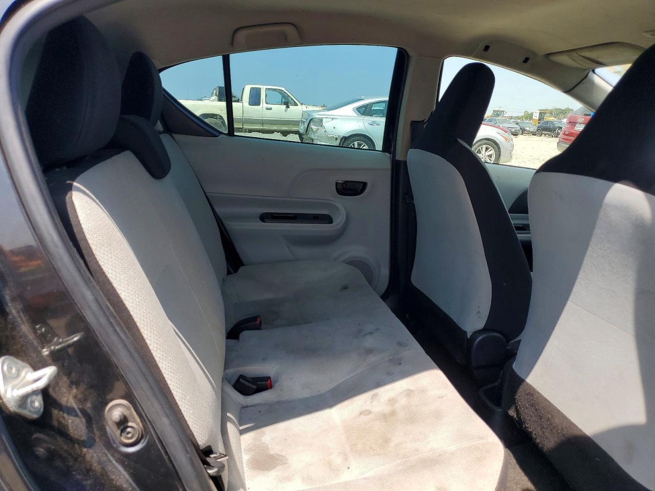 2012 Toyota Prius C One Gray vin: JTDKDTB38C1515123