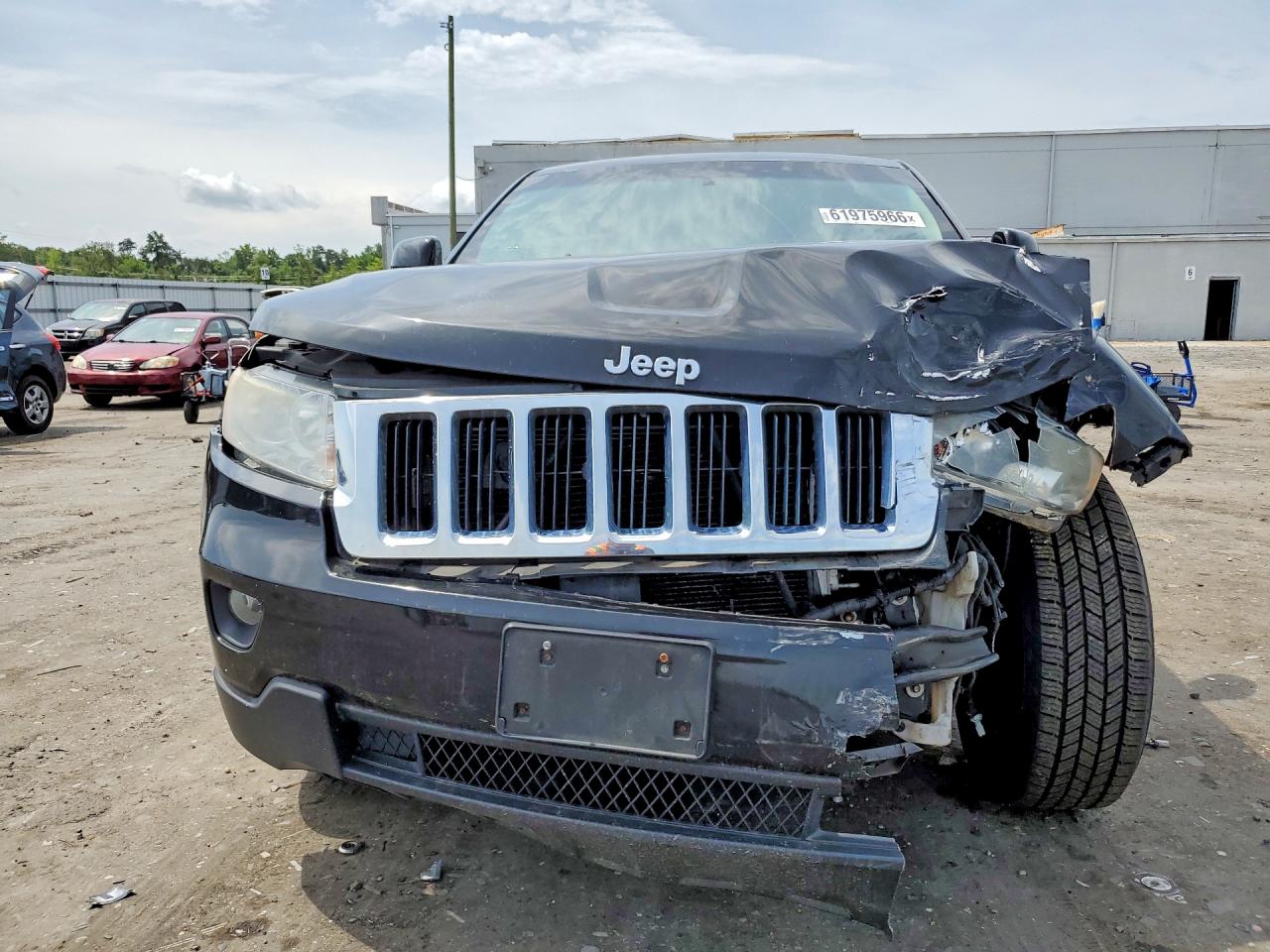 2011 Jeep Grand Cherokee Laredo Black vin: 1J4RR4GG8BC544670