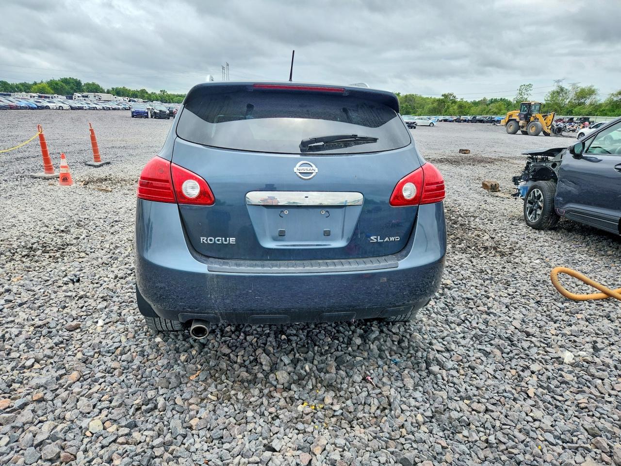2012 Nissan Rogue S Blue vin: JN8AS5MV4CW354983