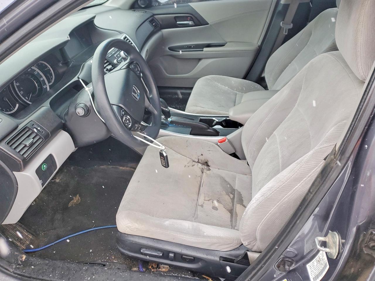 2013 Honda Accord Ex Gray vin: 1HGCR2F77DA027443
