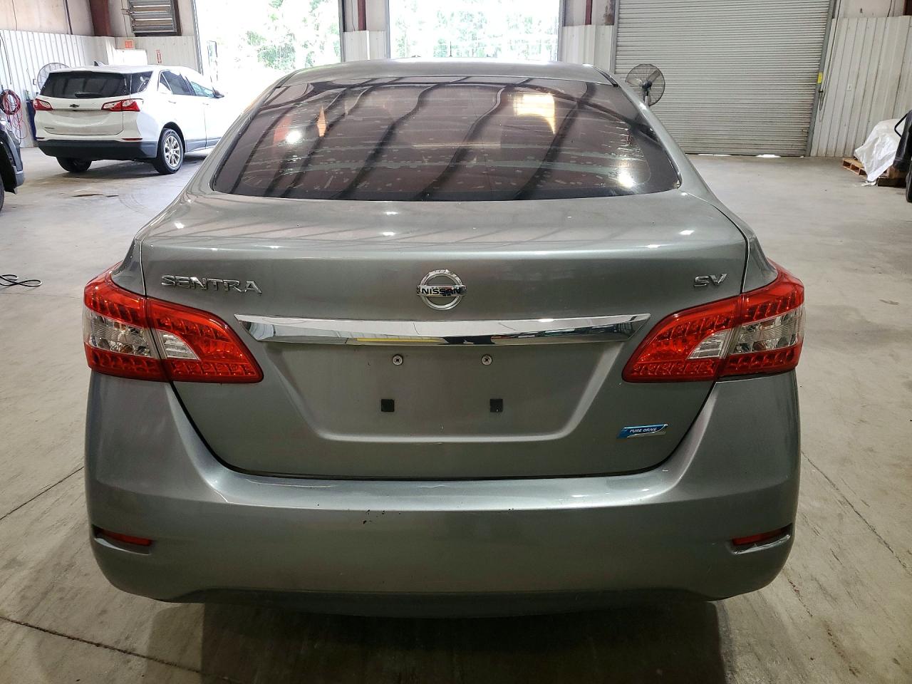 2014 Nissan Sentra Sv Gray vin: 3N1AB7AP7EY218777