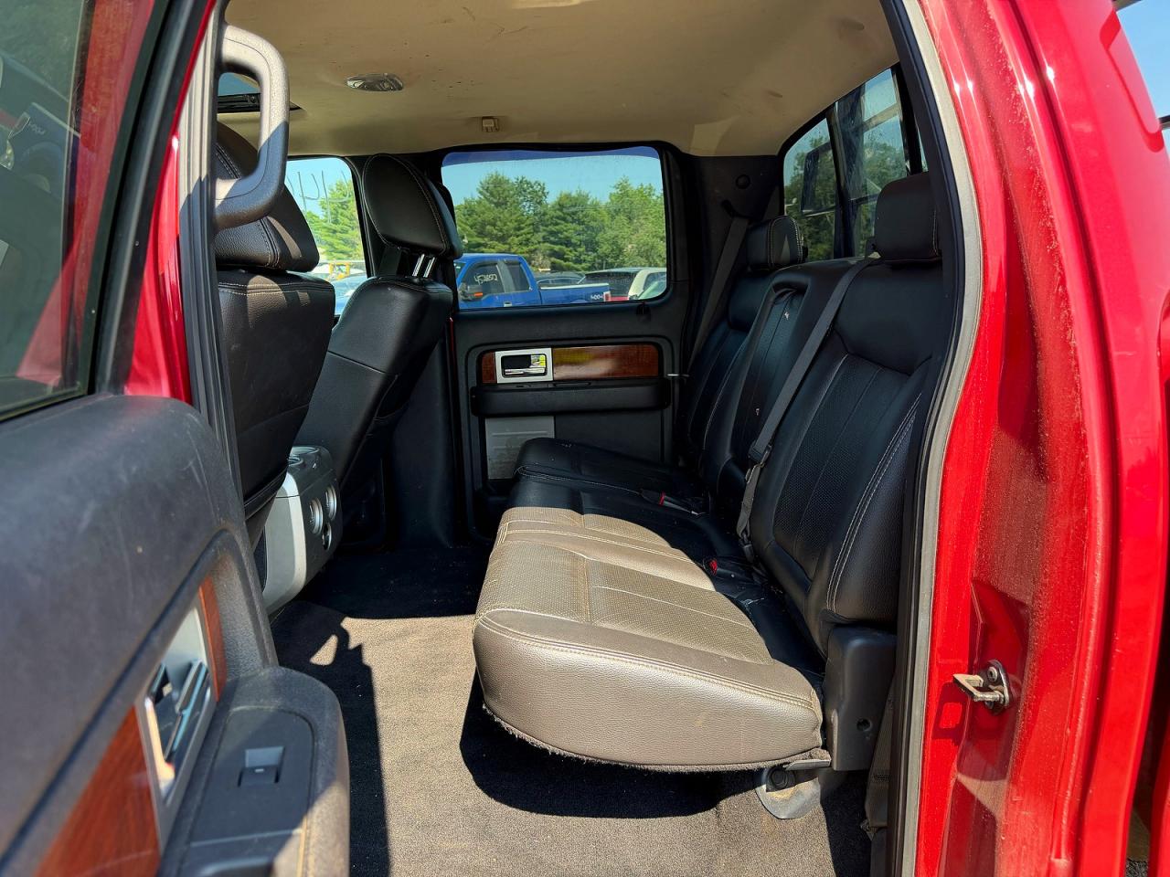 2009 Ford F150 Supercrew Red vin: 1FTPW14V89FB39943
