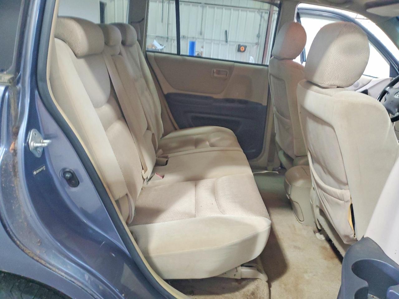 2003 Toyota Highlander Limited Синий vin: JTEGF21A130117151