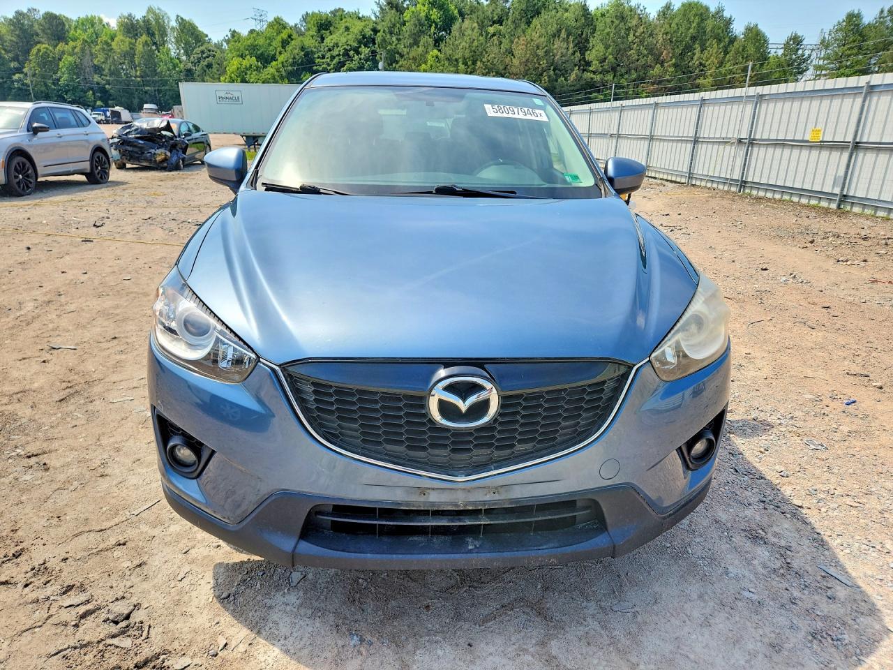 2014 Mazda Cx-5 Touring Blue vin: JM3KE4CY5E0424808