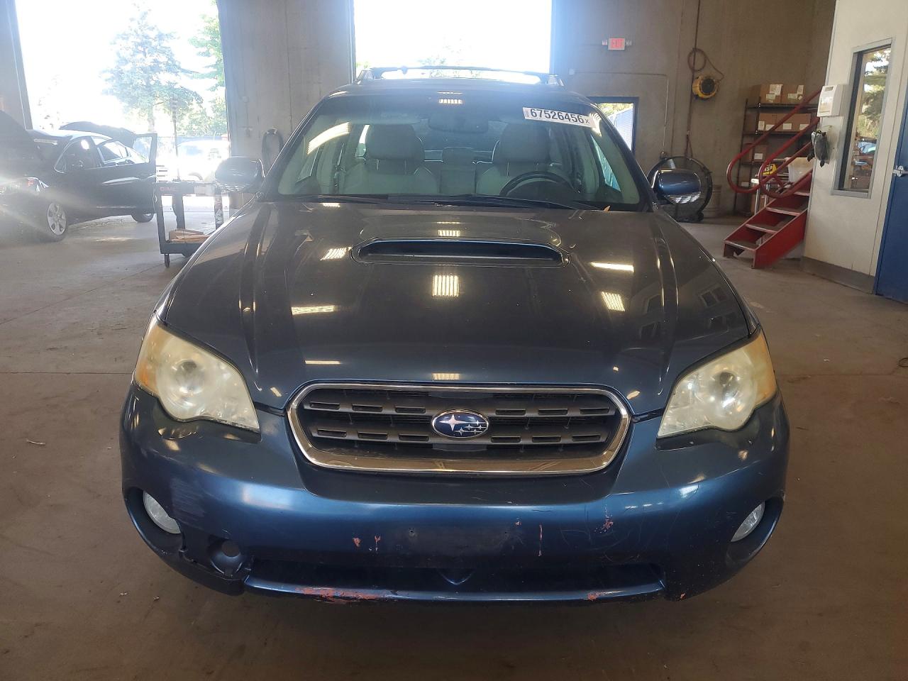 2007 Subaru Legacy Outback Синий vin: 4S4BP63C474305240