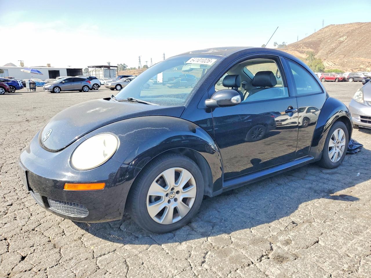 2009 Volkswagen New Beetle S Black vin: 3VWRG31C49M513420