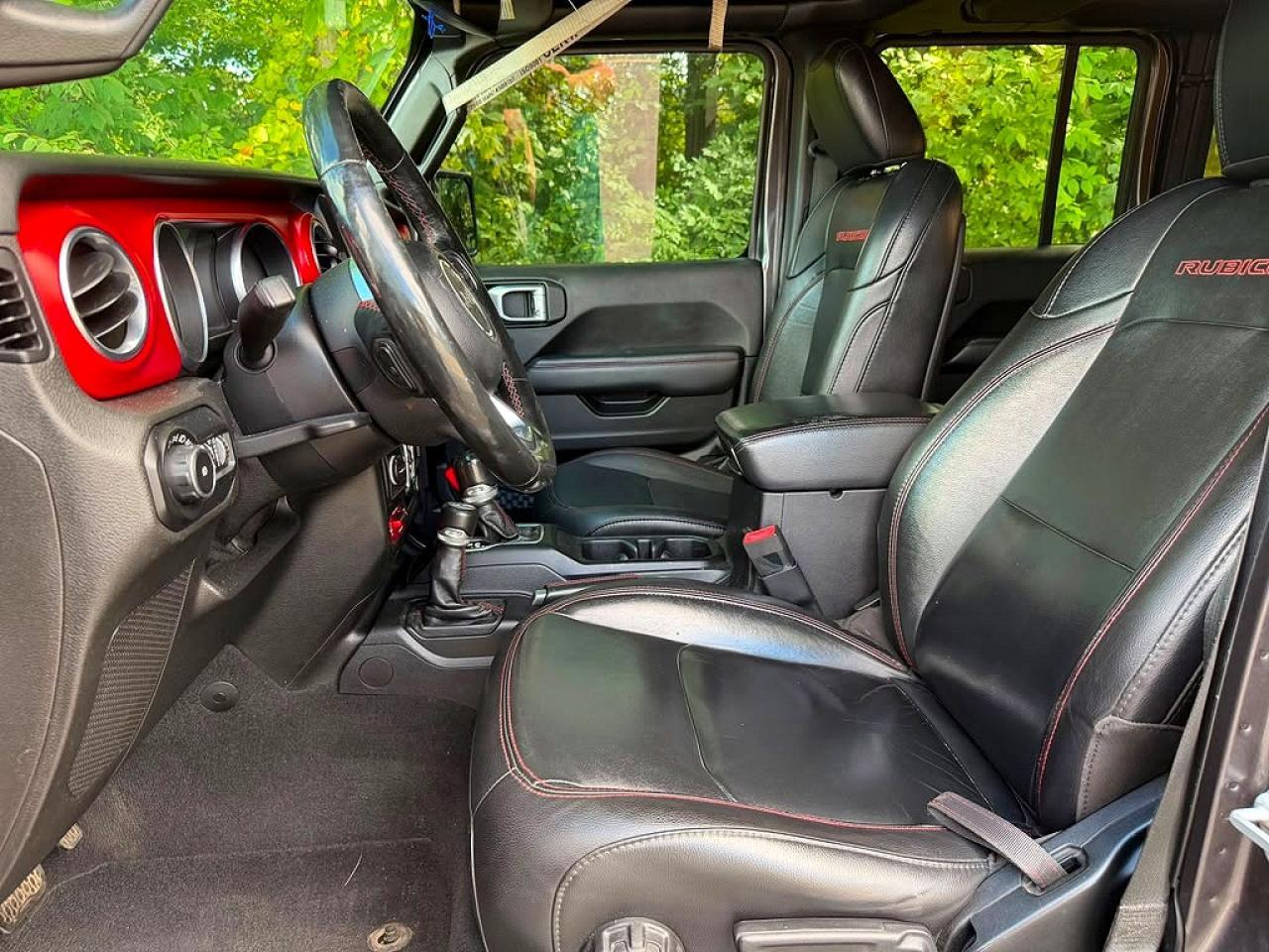 2020 Jeep Wrangler Unlimited Rubicon Black vin: 1C4HJXFN5LW211725