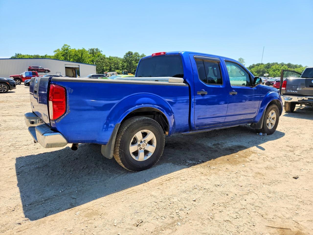 2012 Nissan Frontier Sv V6 Blue vin: 1N6AD0FV8CC442584