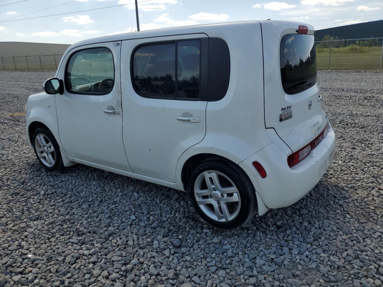 2013 Nissan Cube S Белый vin: JN8AZ2KR9DT302820