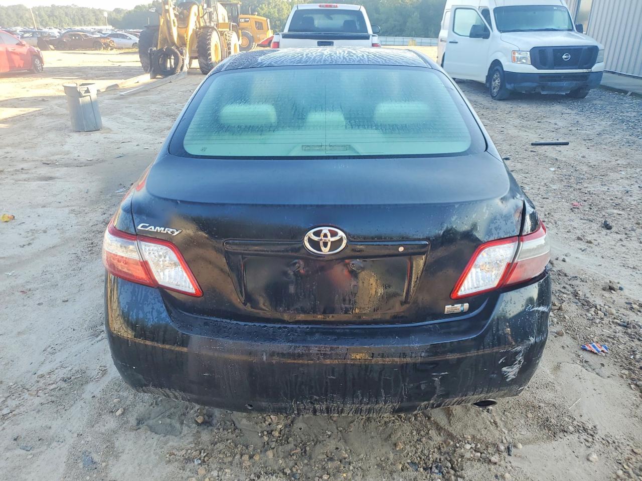 2007 Toyota Camry Hybrid Black vin: JTNBB46K873025624