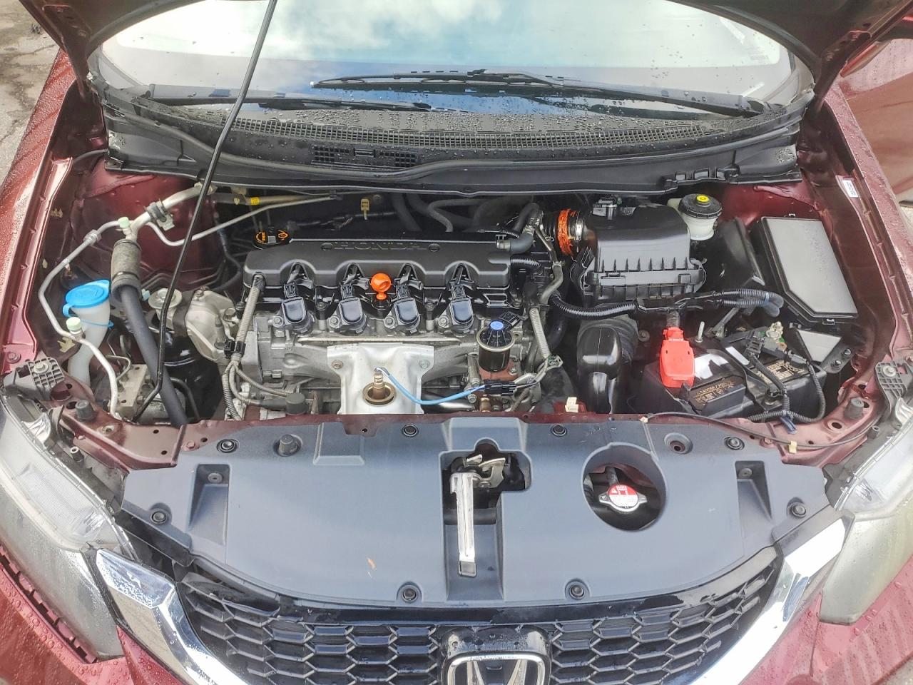 2014 Toyota Civic Ex Burgundy vin: 19XFB2F88EE033999