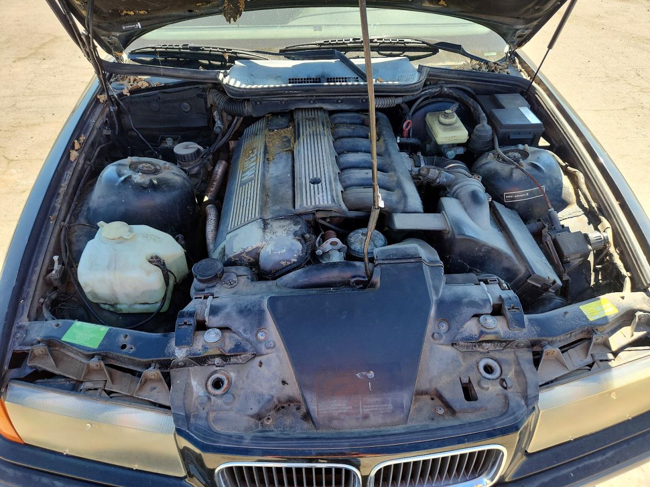1995 Bmw 325 Ic Black vin: WBABJ5320SJC82508
