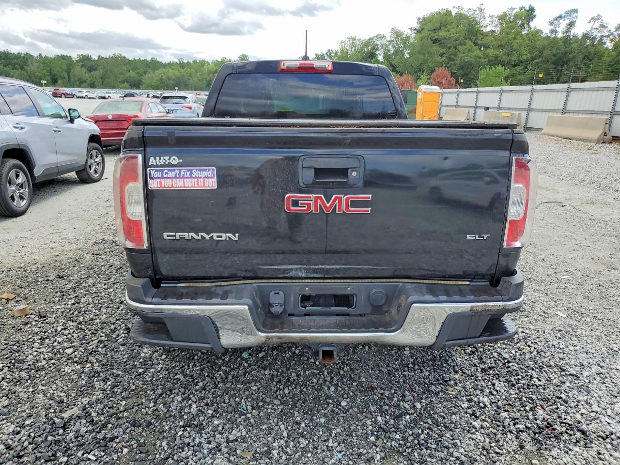 2015 Gmc Canyon Slt Black vin: 1GTG6CE32F1189612