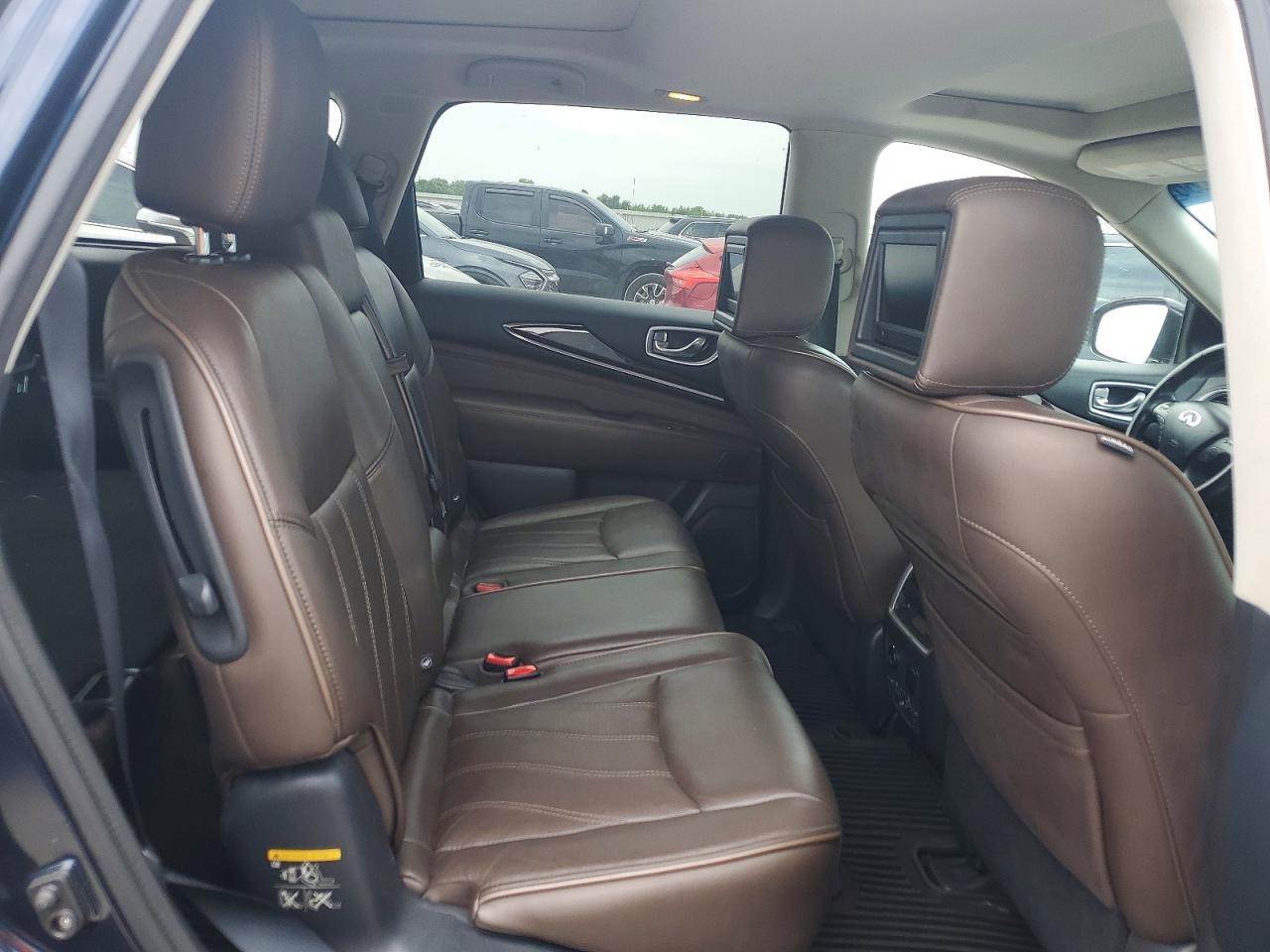 2015 Infiniti Qx60 Base Blue vin: 5N1AL0MMXFC501912