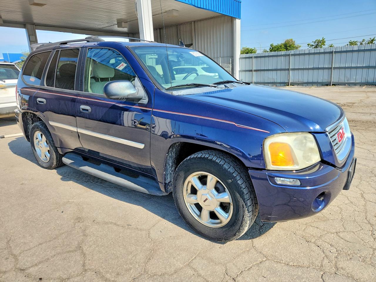 2007 Gmc Envoy Sle Blue vin: 1GKDT13S572281176