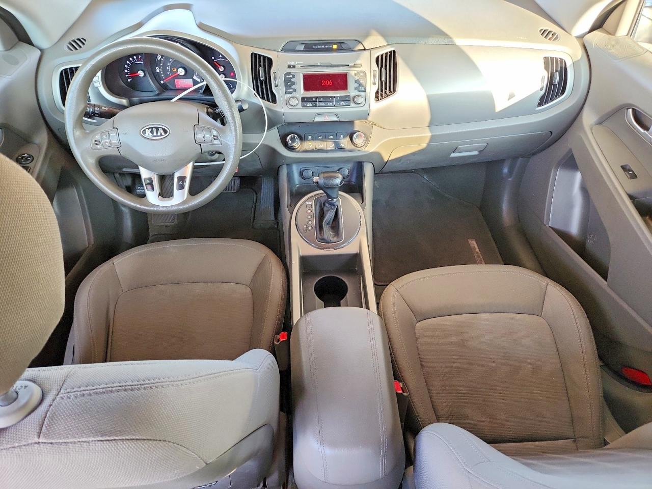 2012 Kia Sportage Lx Brown vin: KNDPB3A25C7341772
