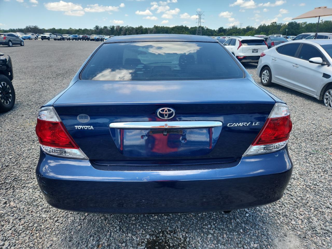 2006 Toyota Camry Le Синий vin: 4T1BE32K06U110215