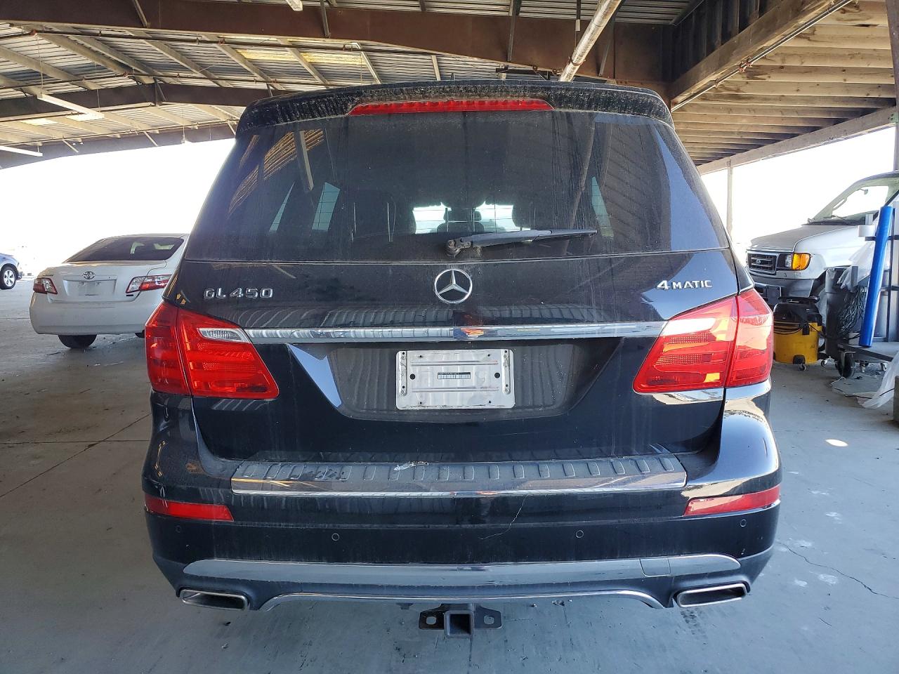 2014 Mercedes-benz Gl 450 4matic Blue vin: 4JGDF7CE9EA415671