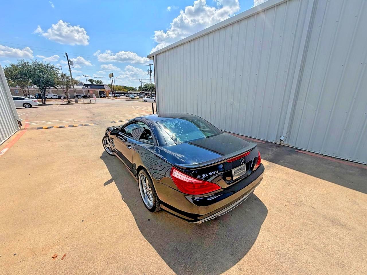 2013 Mercedes-benz Sl 550 Black vin: WDDJK7DA6DF008686