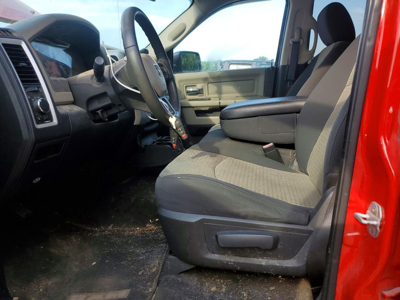 2012 Dodge Ram 1500 Slt Red vin: 1C6RD7GP7CS130610