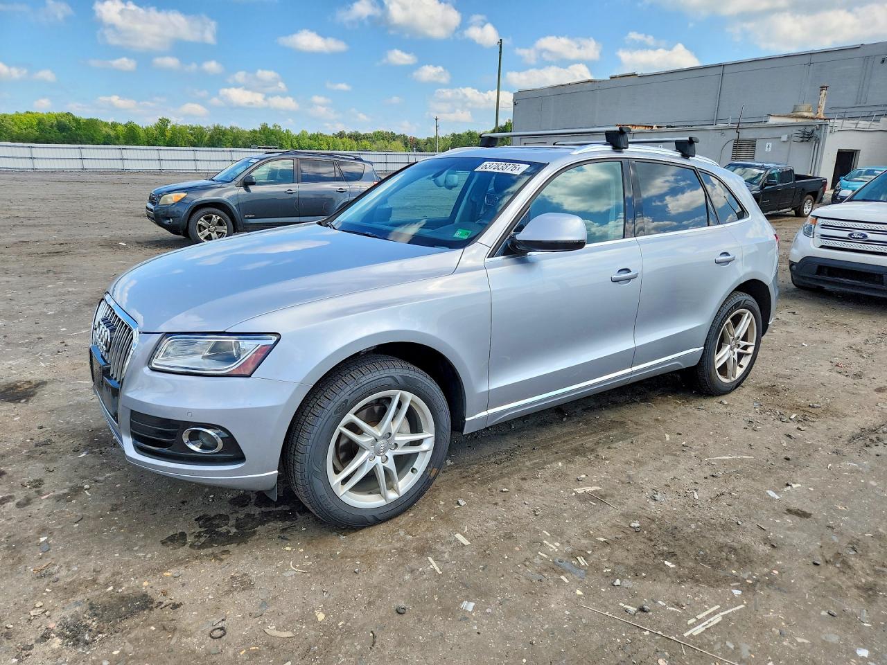 2015 Audi Q5 Premium Plus Silver vin: WA1LFAFP2FA115783
