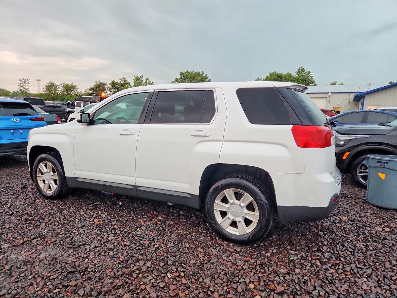 2013 Gmc Terrain Sle White vin: 2GKALMEK8D6398069