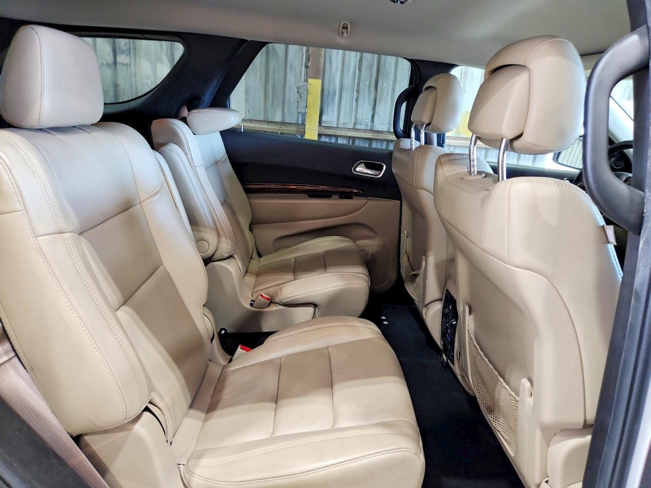 2014 Dodge Durango Limited White vin: 1C4SDHDT7EC588193