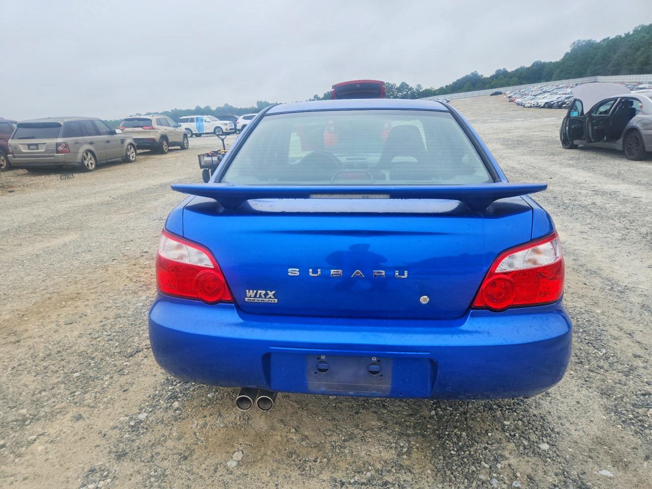 2004 Subaru Impreza Wrx Blue vin: JF1GD29604H517656