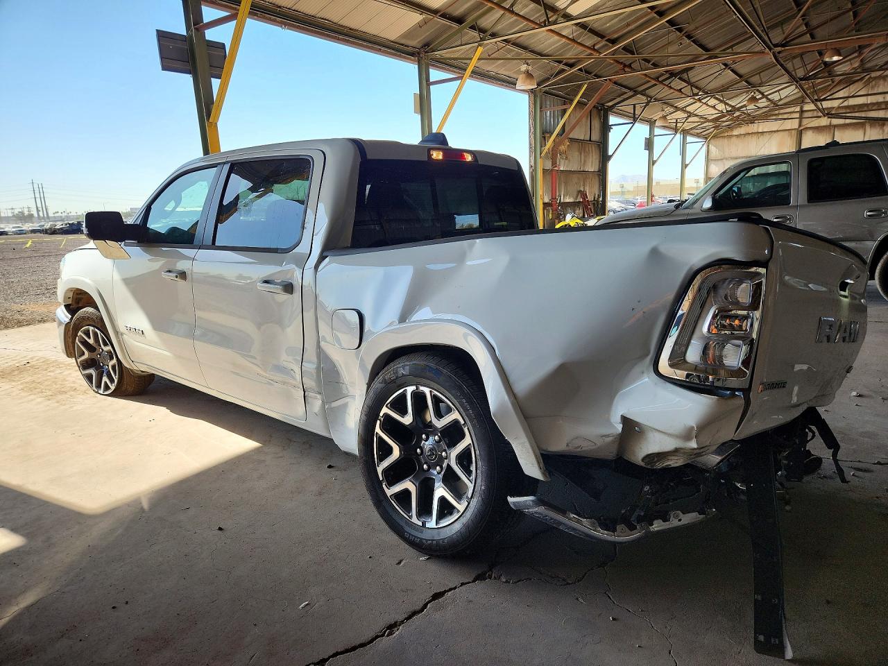 2026 Ram 1500 Laramie White vin: 3C6SRFJP4T4177267