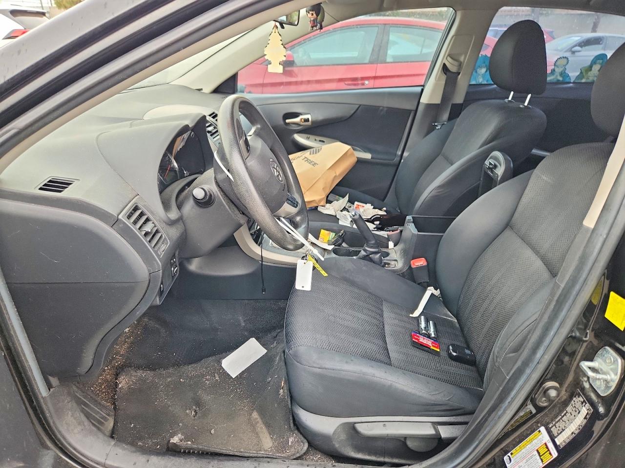 2011 Toyota Corolla S Black vin: 2T1BU4EE7BC579053