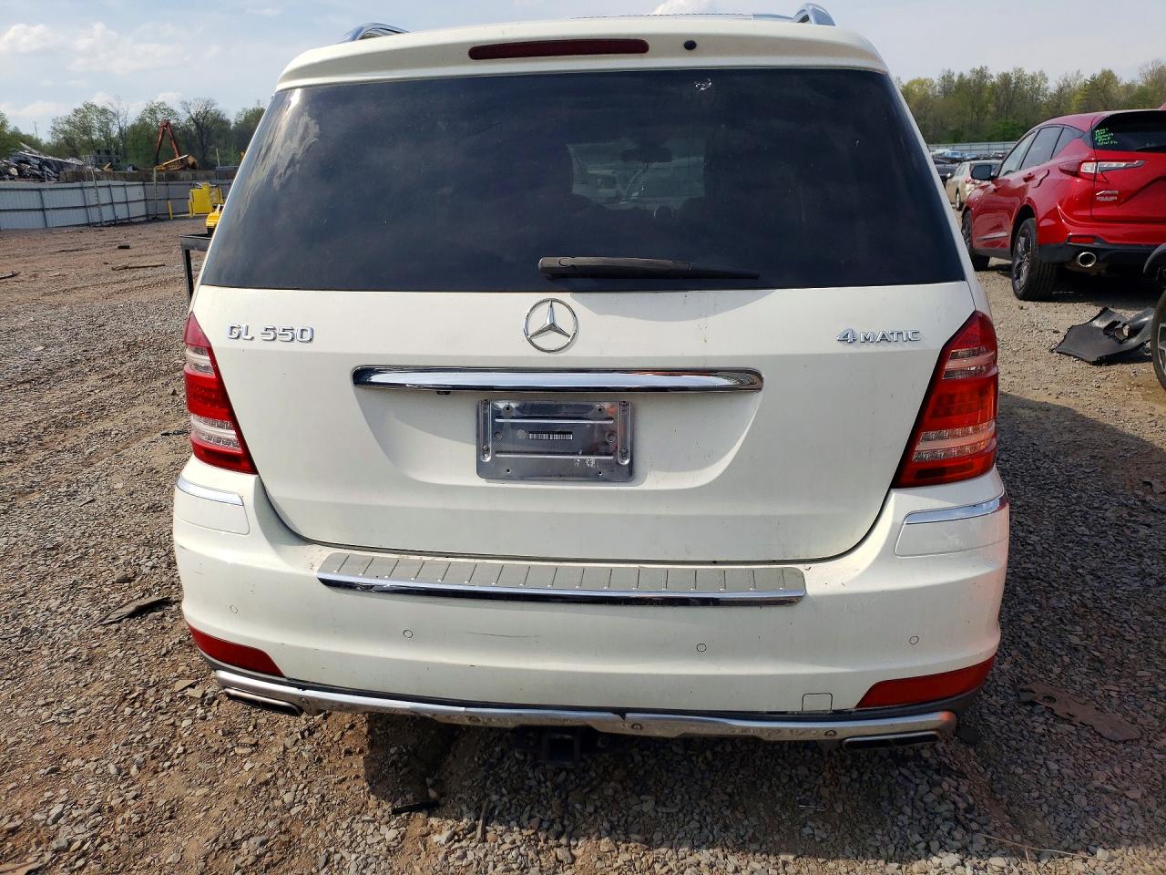 2012 Mercedes-benz Gl 550 4matic Белый vin: 4JGBF8GE4CA778139