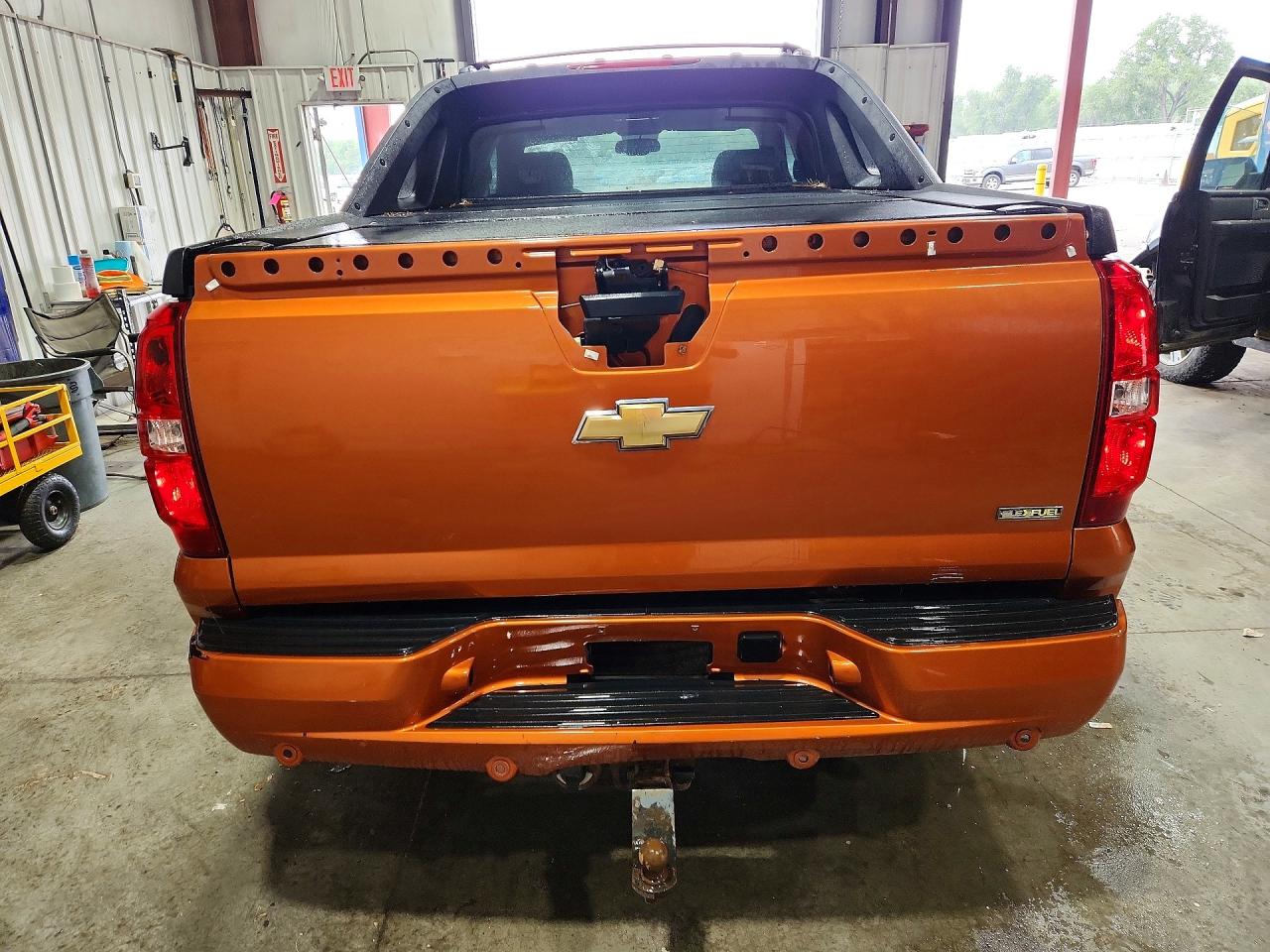 2007 Chevrolet Avalanche K1500 Orange vin: 3GNFK12357G260344