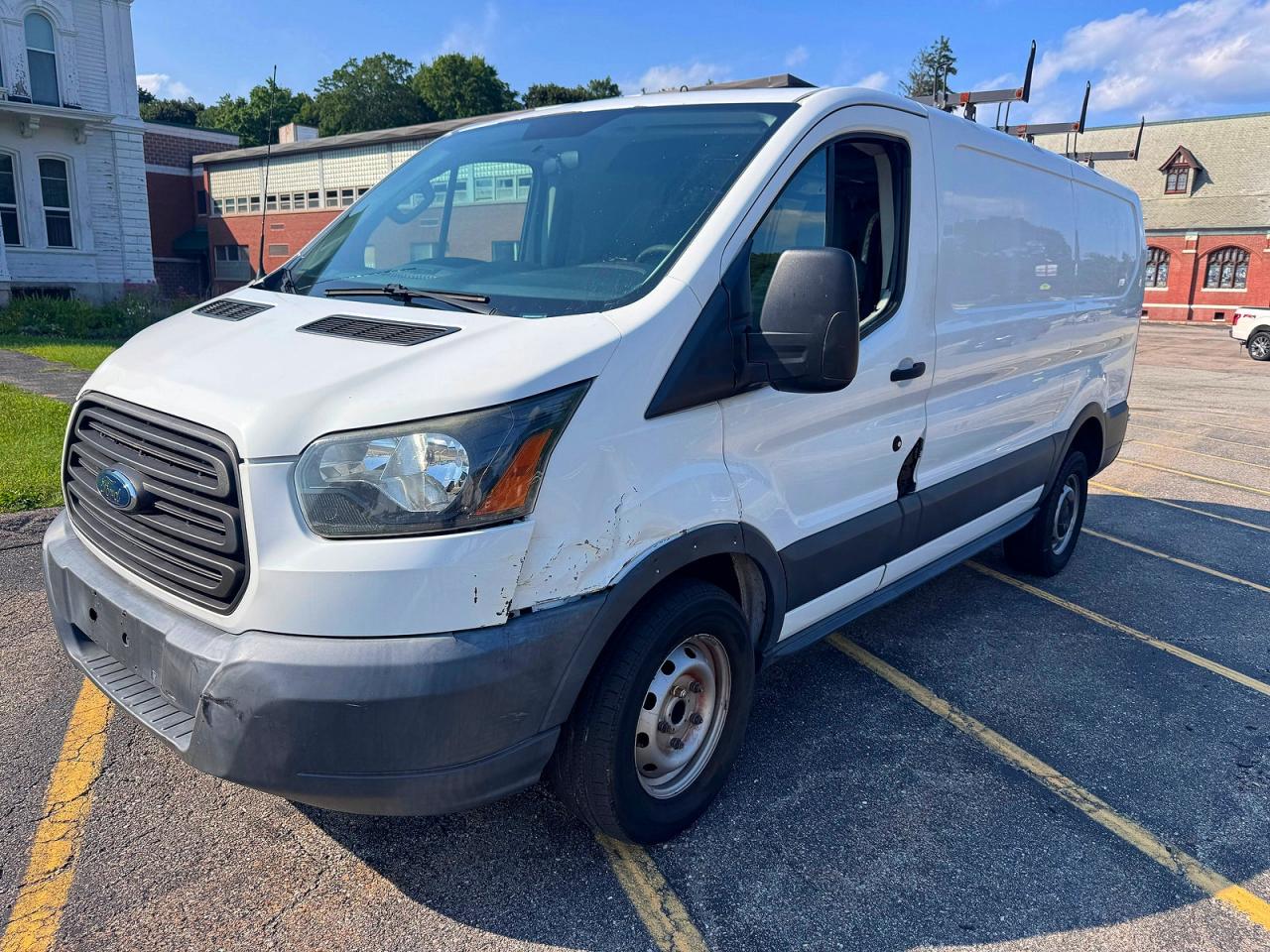 2015 Ford Transit T-150 White vin: 1FTNE1ZV0FKA11671