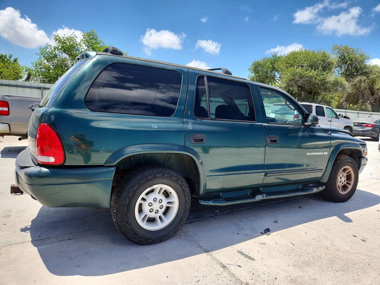 1999 Dodge Durango Green vin: 1B4HR28Y7XF622856