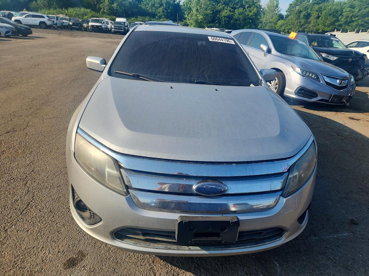 2010 Ford Fusion Se Silver vin: 3FAHP0HA6AR348095
